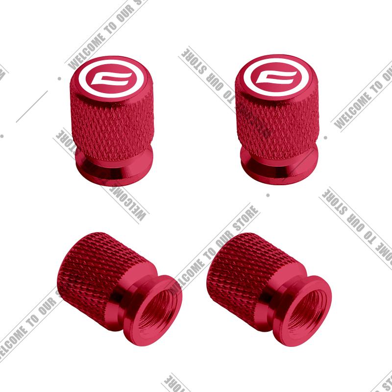 ASS1 Motorcycle CNC Aluminum For CF MOTO Emblem NK300 NK650 300SR 450SR 800MT 450MT 650GT 4pcs Tire Valve Air Port Stem Cover Caps