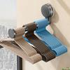 2 PCS Space-Saving Storage Rack Suction Cup Storage Organizer Durable Clothes Hanger  Kitchen