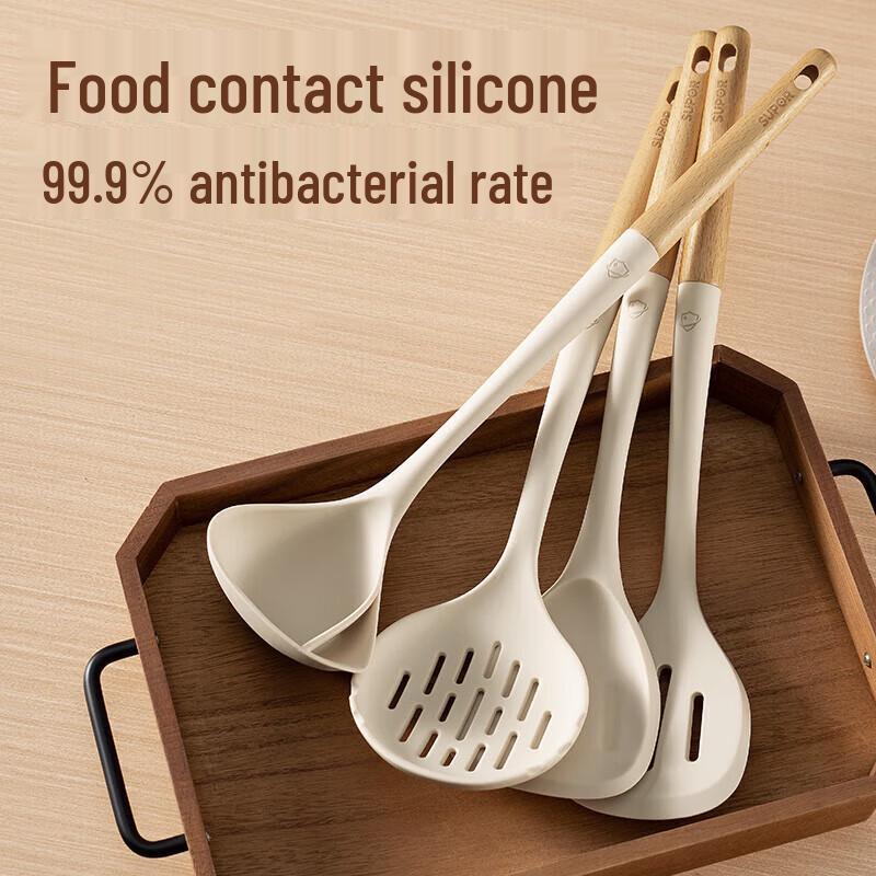 

Supor 5-Piece Silicone Kitchen Utensil Set
