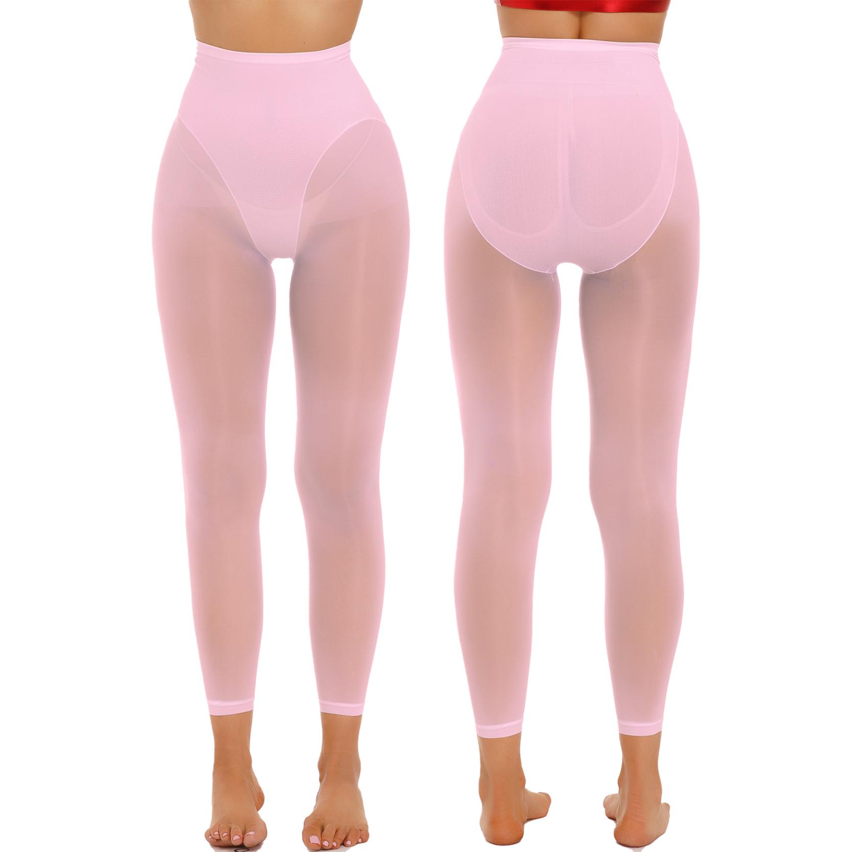 

Женские сексуальные чулки, леггинсы, прозрачные лоскутные узкие брюки с высокой талией, брюки One Size