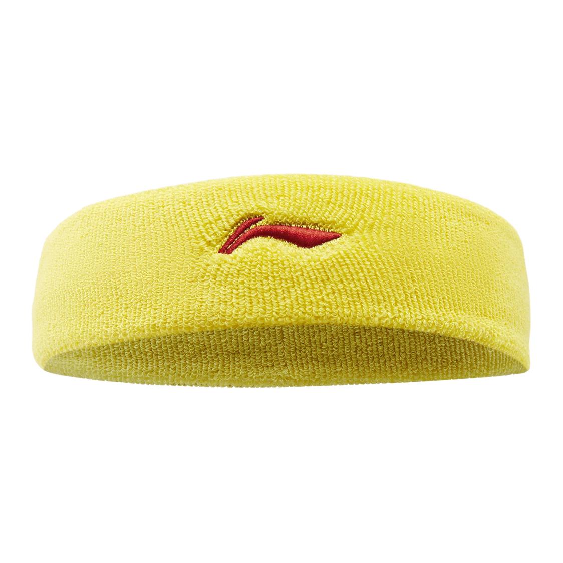 

Li-Ning Personalized Design Cotton Headband Unisex accessories Yellow AQAU043-3 F,Yellow