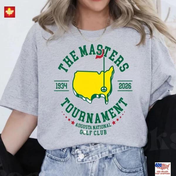 The Masters 2026 Augusta National Golf Club Tournament Fan T-Shirt AN69394 S