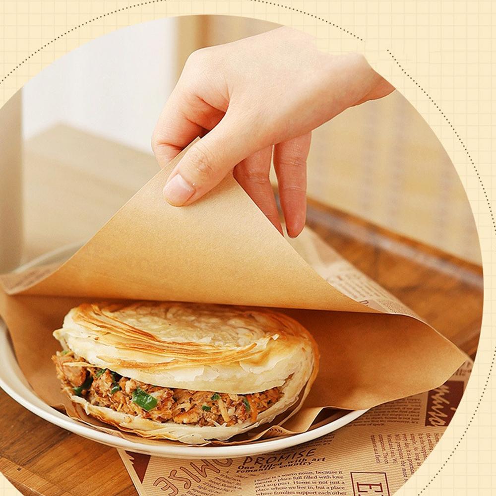 Čtvercový sendvičový papír Hygienický Všestranný Ekologický Oblíbená volba Odolný Inovativní design Udržujte své jídlo čerstvé Toasty