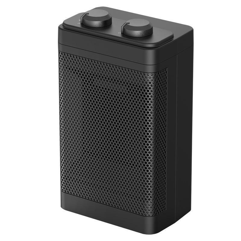 1500W PTC Electric Warm Air Blower Portable Heater Remote Control Electric Heater Low-Power Vertical Warmer Machine For Home 1500W&US