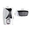 No-Drill Automatic Toothpaste Dispenser Toothbrush Electric Toothbrush Holder Squeezer Wall-Mounted Adhesive Bathroom Kitchen Organizer