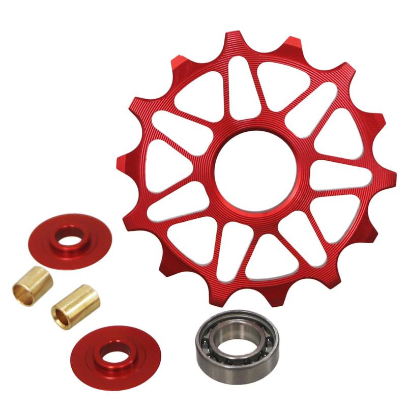 2 szt. 12T 14T Rowerowe Łożysko Ceramiczne Kółko Przerzutki Tylnej Rolka Prowadząca Napinacz Do SHIMANO SRAM DEORE GX Kółko Napinające Części Rowerowe