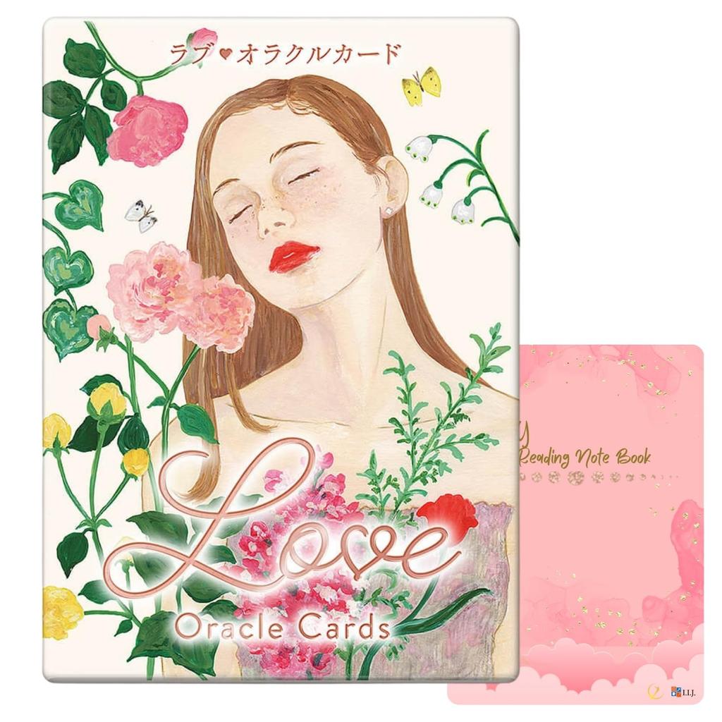 I.I.J. Love Oracle Cards, Japanese Affirmations, Fortune Telling, with Japanese Instructions, Authentic Product