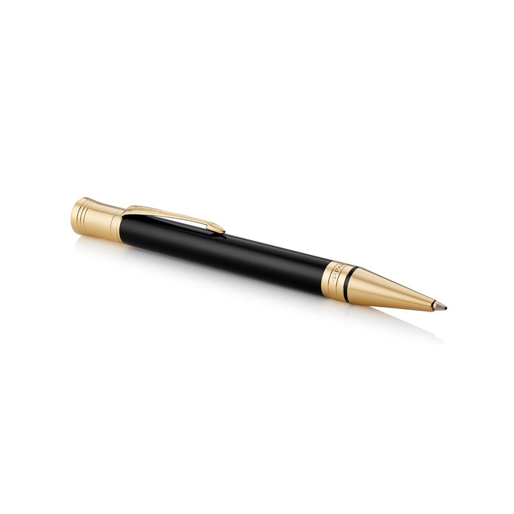 PARKER Duofold Classic Black GT Ballpoint Medium Gift Officially Product Number 1931386 Pen, Nib, Oil-Based, Boxed, Imported,