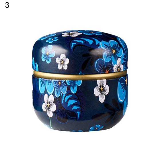 Tea Holding Jar Wide Application Bright-colored Multicolor Attractive Sturdy Anti-cracking Chocolate Can for Home