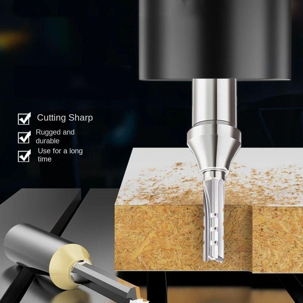 1/2 Shank Trimming Slotting Router Bit TCT Slotting End Mill Cutter  Carbide CNC Tool