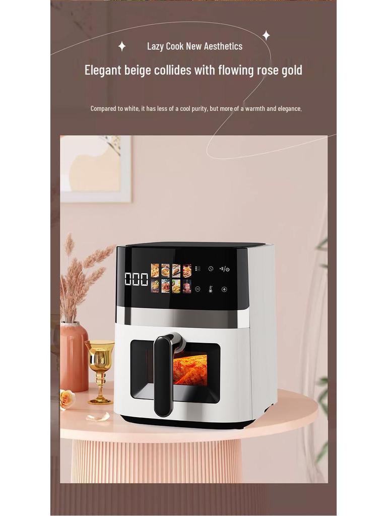 Multifunktionaler Smart Air Fryer mit großem Fassungsvermögen & Touchscreen-Display