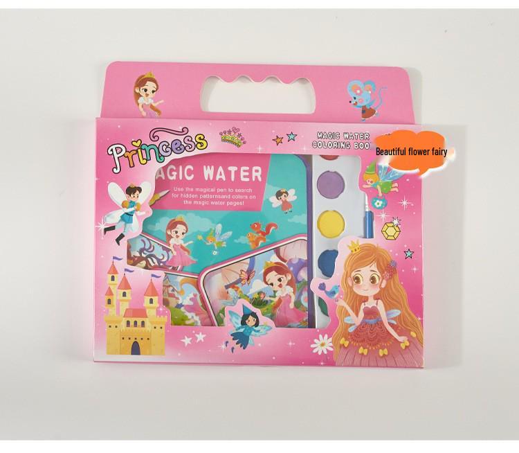 Children's Water Painting Doodle Book Set - Toddler Coloring Toy for June 1st Gift