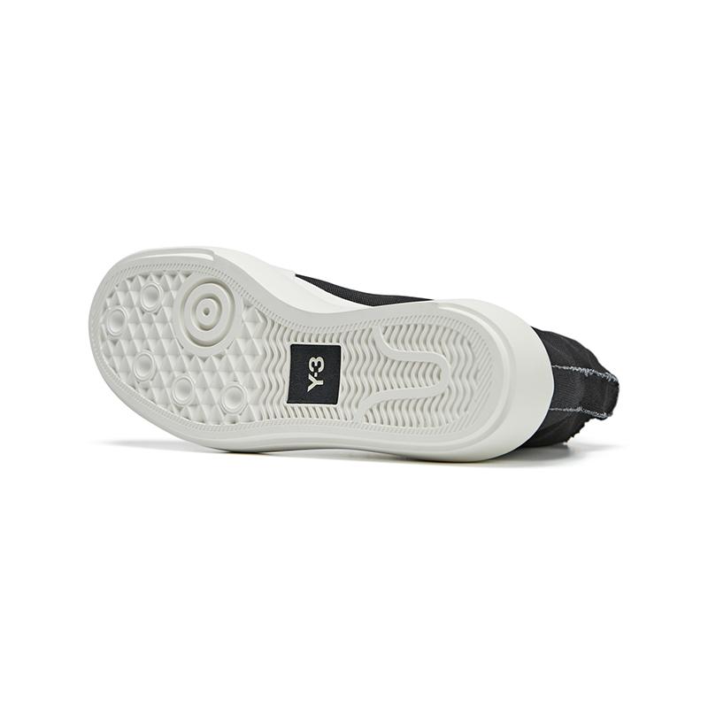 Adidas Y-3 Nizza High Black Off White Unisex Sneakers ID1459