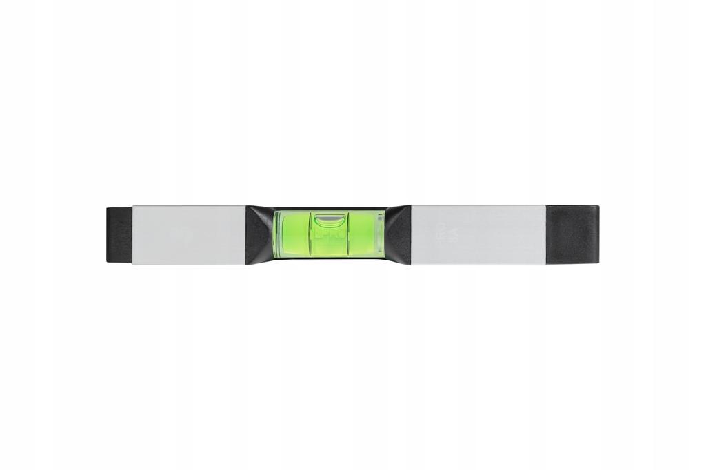Pro600 Pocket Spirit Level Anodized Silver With Magnet 17