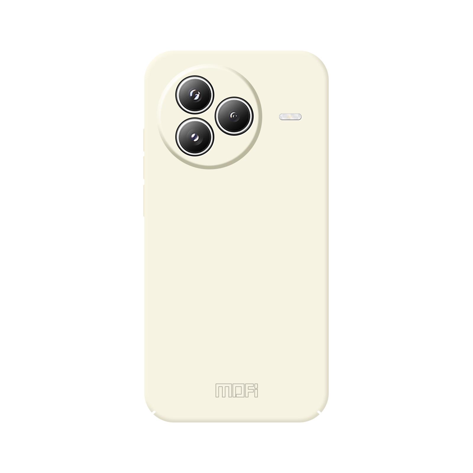 

For Xiaomi Civi 5 Pro 5G Phone Case MOFI JK Qin Series Skin-Touch Matte Anti-fingerprint Back Cover Beige