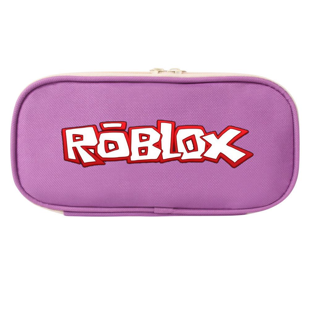 Roblox Canvas-Federmäppchen mit Reißverschluss für Schüler und Sammler