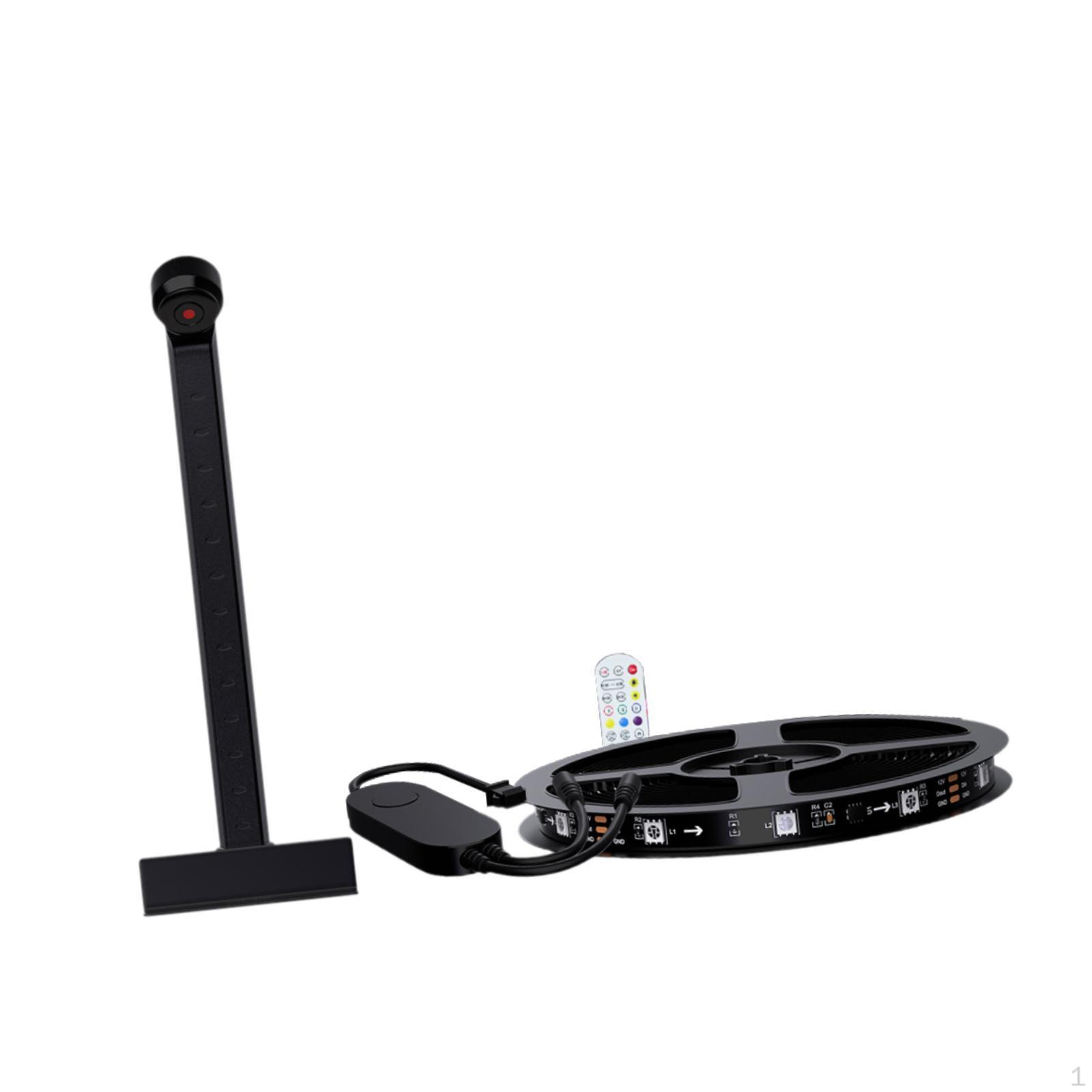 

Подсветка телевизора для домашнего кинотеатра, декор спальни, светодиодная лента 3,8 м 16 Вт 3.8m 16W