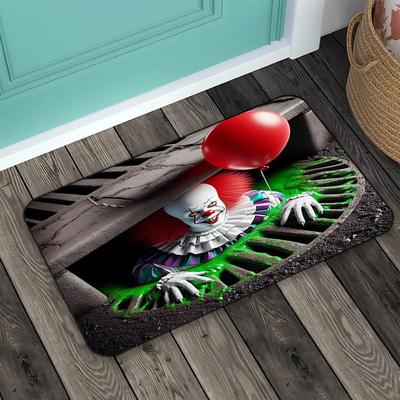 Ethnic Festival Decorative Floor Mat, Bathroom Water-Absorbing And Dirt-Resistant Foot Mat, Door Mat Can Be Labeled