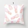 Fruit Tropical Painted Pineapple Pattern  Pillowcase Sofa Cushion Home Decor
