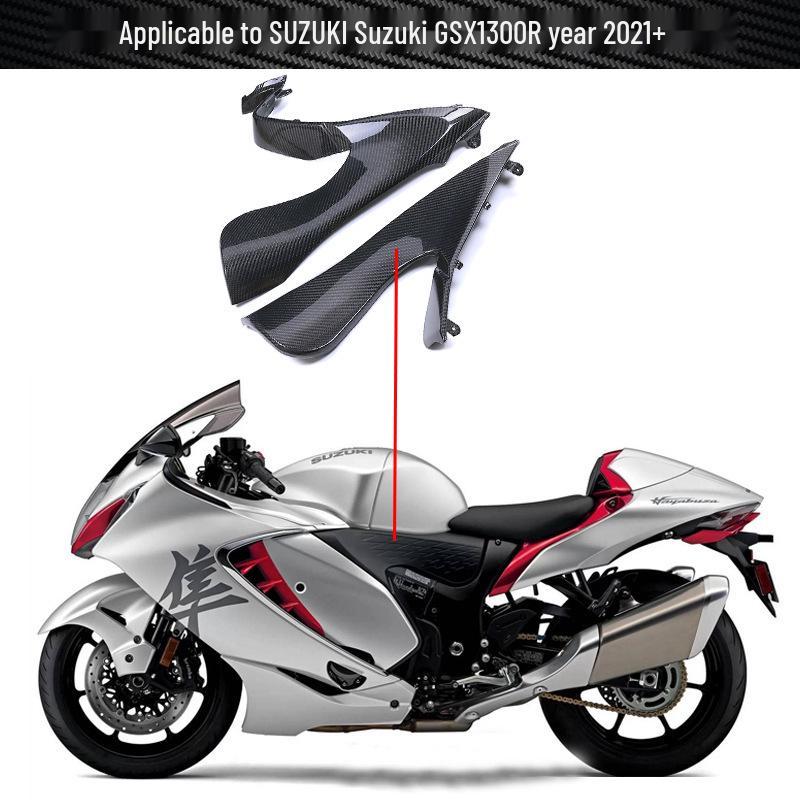 Carbon Fiber Full Fairing and Mudguard Set for Suzuki GSX1300R Hayabusa Motorcycle