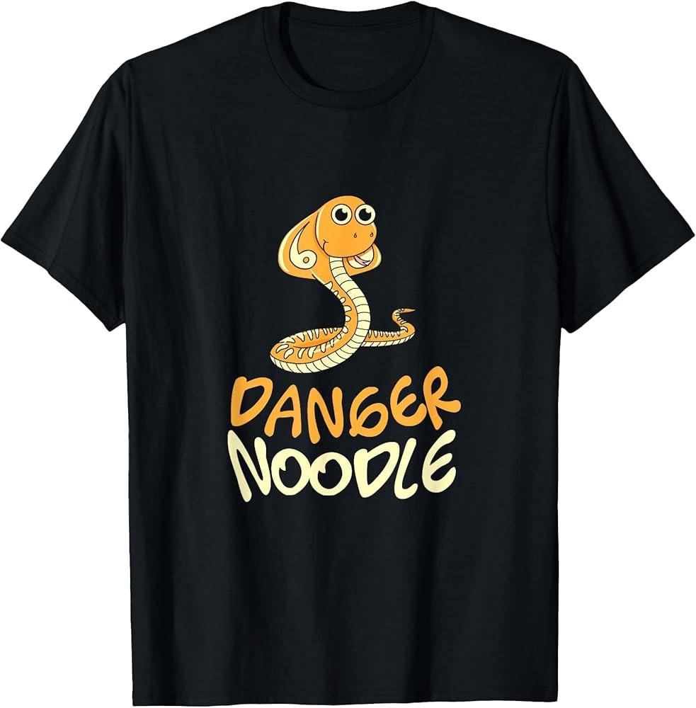 Danger Noodle Snake Funny Fake Animal Gift T Shirt TShirt Unisex T-Shirt XXL