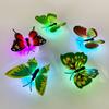 Paste Style Little Night Light Random Color LED Butterfly Lamp  Home Decoration