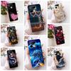 Für Realme 16Pro RMX5121 RMX5120 Hülle Für Realme 16 Pro Cover Mode Schmetterling Luxus Niedlich Bemalt Schwarz Silikon Hülle