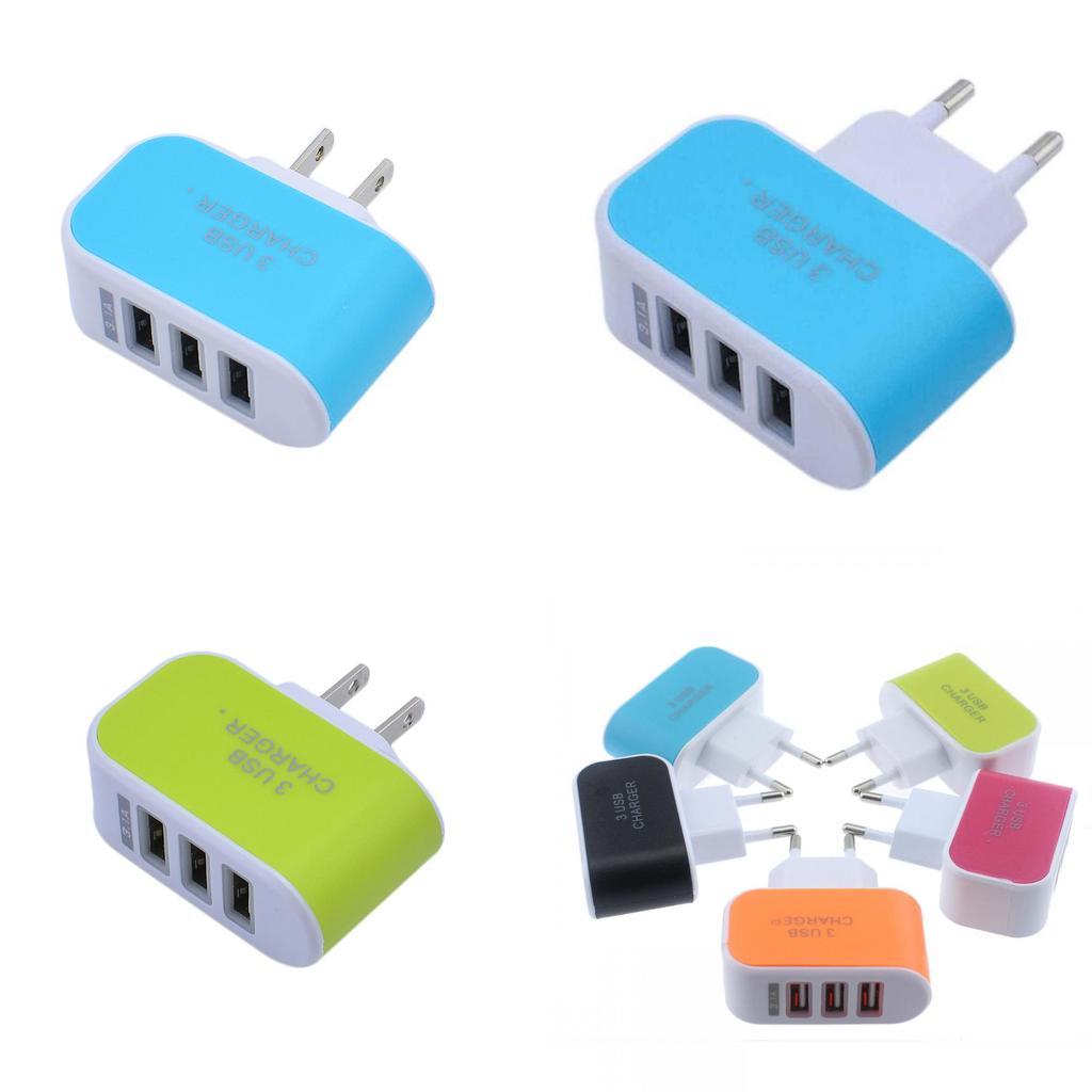 Led Usb Charger For Smartphones With Glowing Indicator And 5w Power For Travel And Office Use