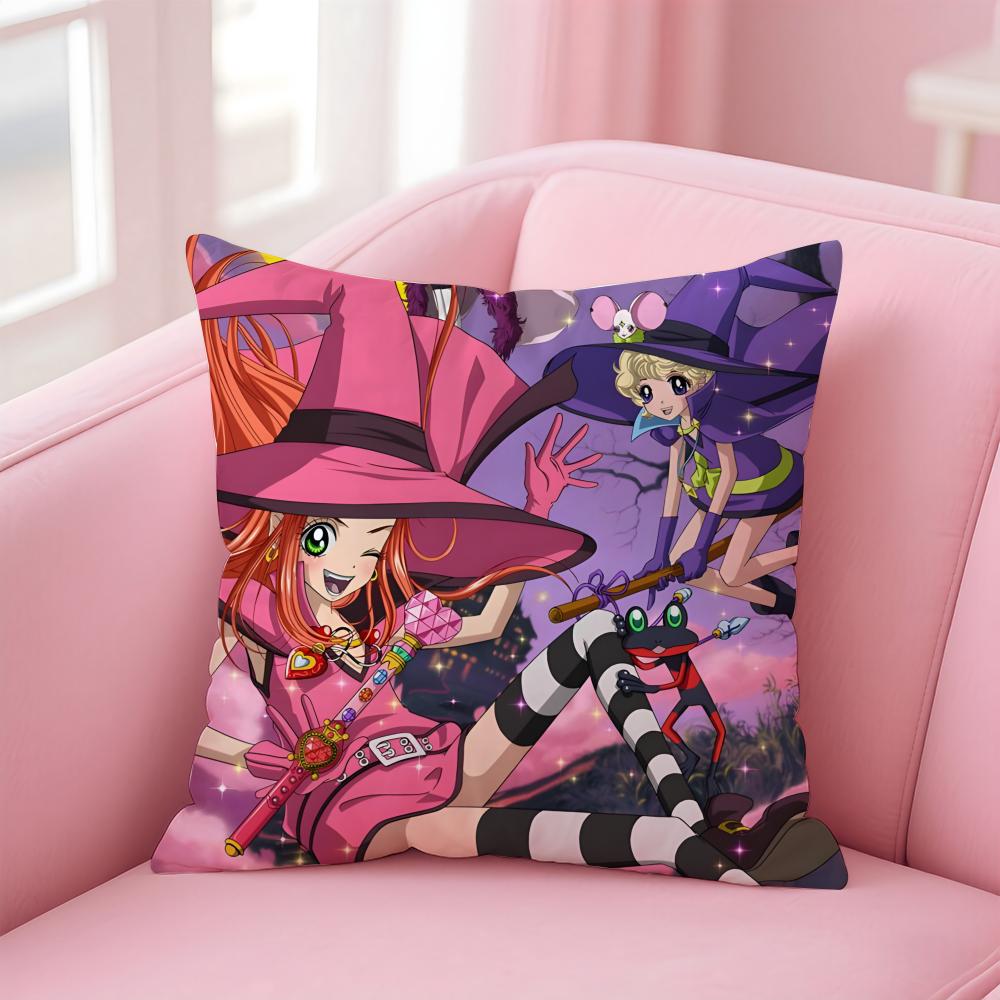 Anime Sugar Sugar Rune Bunter Kissenbezug Bequemer Wendekissenbezug Ideal für Auto Sofa Schlafzimmer & mehr