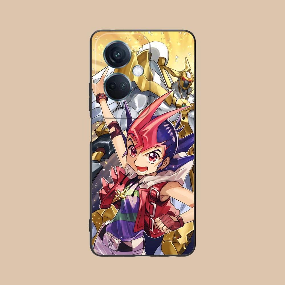 Yugioh Yuma Tsukumo Mobile Phone Case for OPPO Reno 14 13 12 11 10 9 8 7 6 5 F T Pro 5G Colorful Printing Cover Smartphone Cover