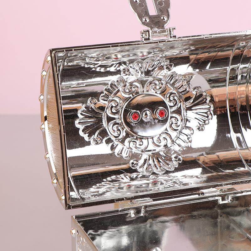 Pirátská truhla s pokladem Dekorace Dobrodružná krabička s pokladem se zámkem Hračky pro kluky holky Děti Ceny Děti Praktické dárky