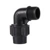 Schwarz 1/2" 3/4" 1" Innengewinde auf 20/25/32mm 90 Grad Reduzierstück Winkelstück Garten Wasserrohr PVC Schlauch Bewässerung Anschluss Verbindung