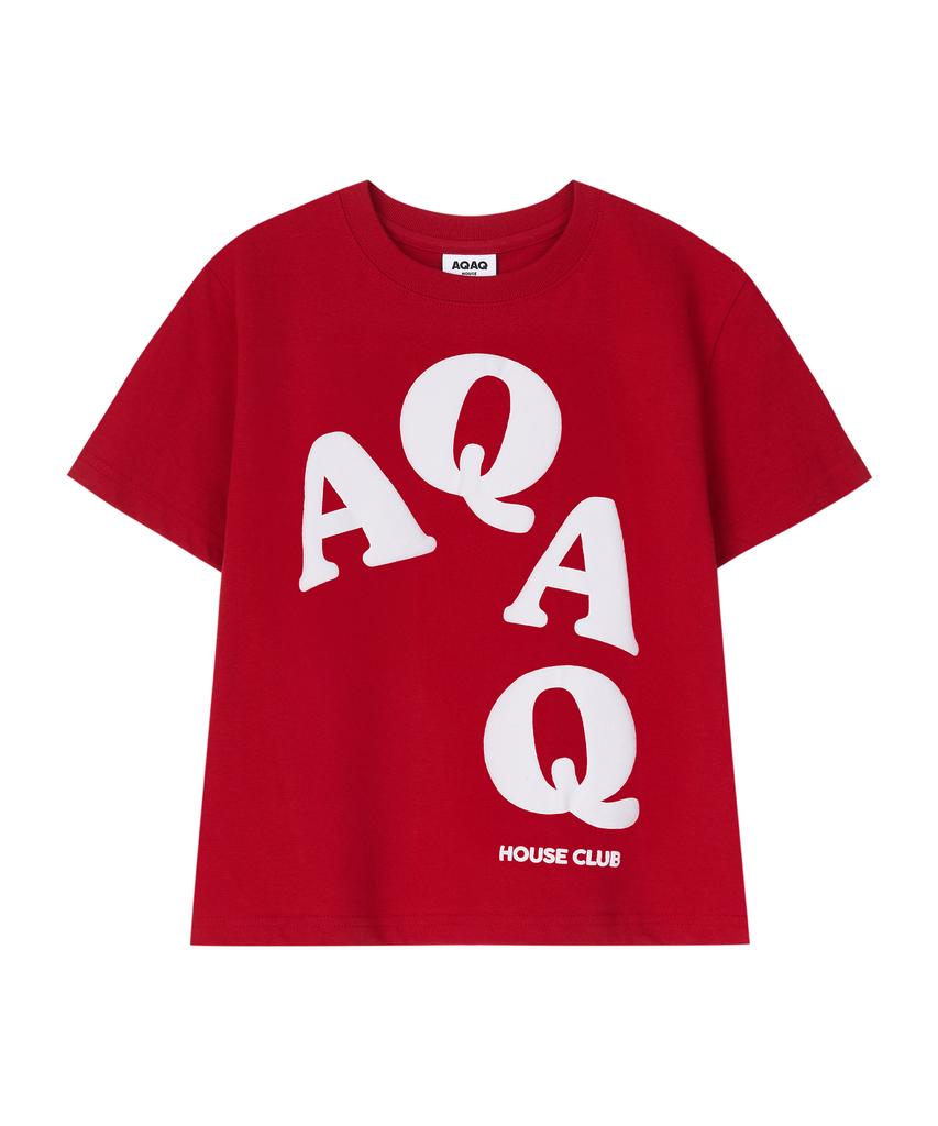 Eikyueikyuhauseukeulleob Puzzle Big Logo T-Shirt [Red]