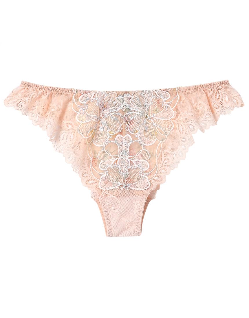 

[Unnanacool] Uplifting fluttering lace shorts morning dew