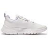 Li Ning Comfortable Fabric Slip Resistant, Abrasion Resistant, Breathable Low top Running Shoes Women's White Purple ARST090-2