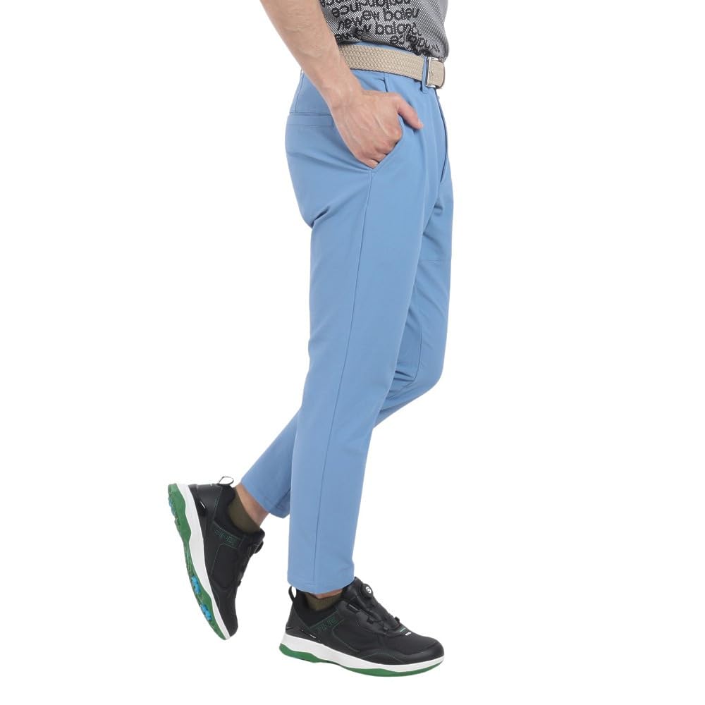 Golf Cropped Pants Quick UV 5 [New Balance] Men's (Sweat Absorbent, Drying, Protection, Stretch) / 012-4131003 112_Blue [L]