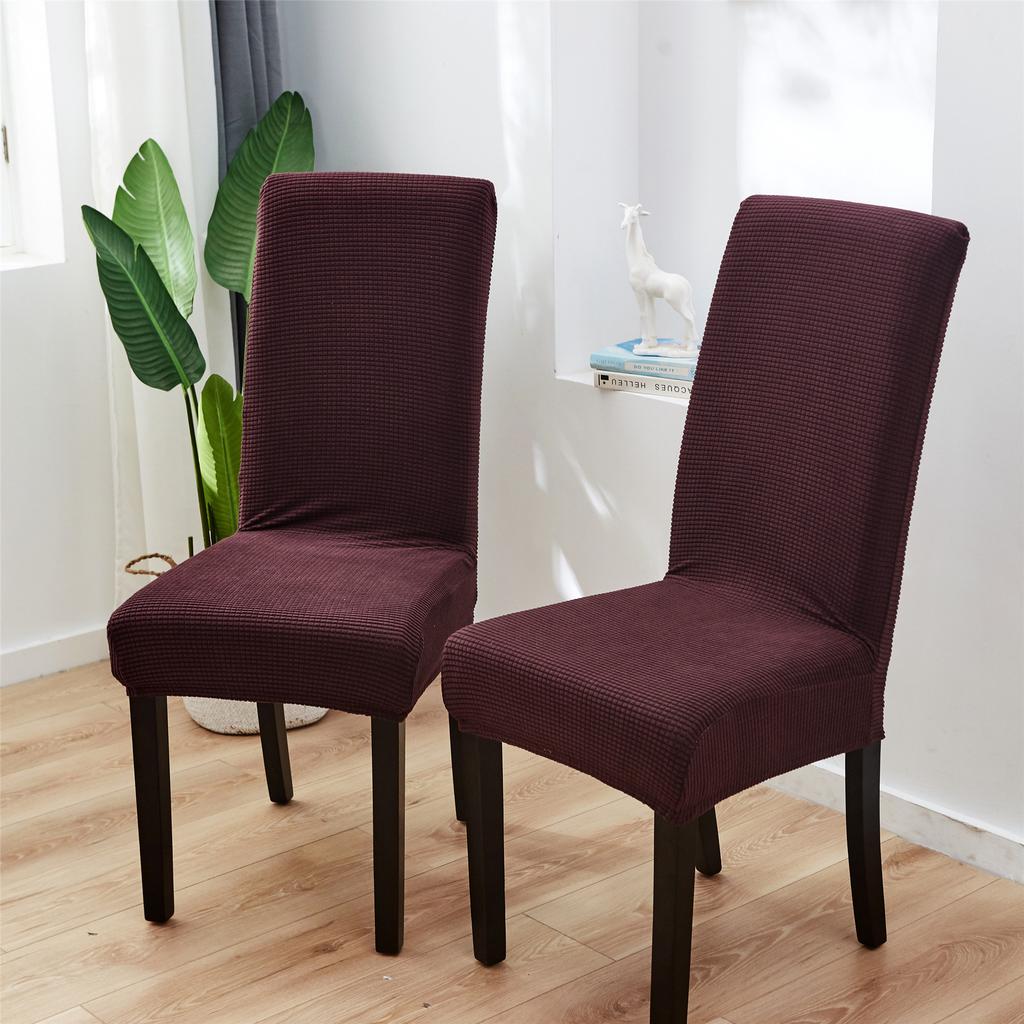 Corn Elastic Chair Cover Chair Cover Half Pack One-Piece Hotel Hotel Dining Table Chair Cover Seat