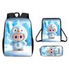 Cartoon Anime Shoulder Bag Pencil Case School Backpack For Children