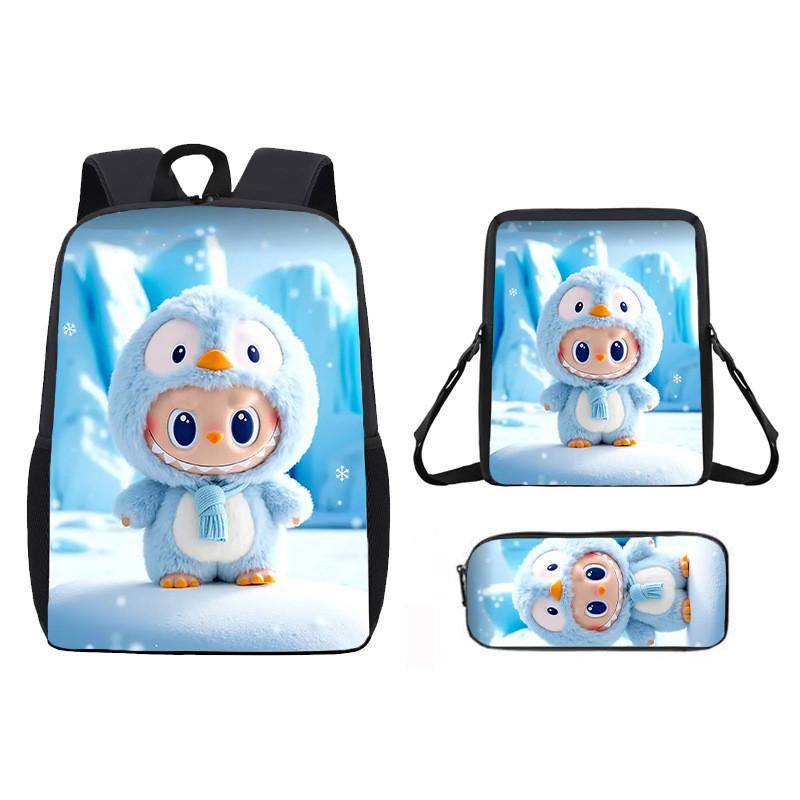 Anime Shoulder Cartoon Bag Pencil Case School Backpack For Children