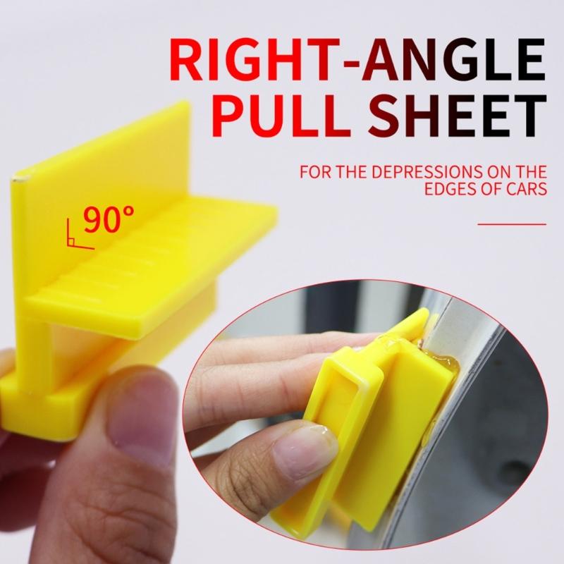 Ferramenta para Consertar Amassados de Pintura Placas de Puxar com Cola Ferramenta de Reparo de Amassados na Lataria do Carro Removedor de Amassados Conserto de Danos por Granizo