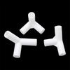 5 Stück Innendurchmesser 12mm Gerader Winkel 4-Wege T-Stück 60 90 120 135 Grad PVC Verbinder DIY Kleiderschrank Zelt Fitting Adapter