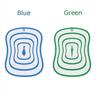 New Non-slip Cutting Board Transparent Antibacteria Classification Chopping Board Flexible PP Kitchen Chopping Kitchen