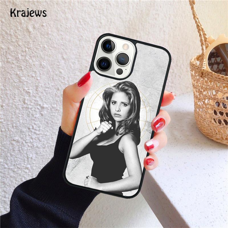 

Buffy The Vampire Slayer Soft Phone Case For iPhone 16 15 SE2020 14 Max 7 8 Plus 11 12 13 Pro Max Mini Phone Cover Fundas iPhone 6 6s