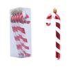 4pcs Shatterproof Lollipop Cane Pendant Plastic Christmas Tree Pendant  Merry Christmas Decoration