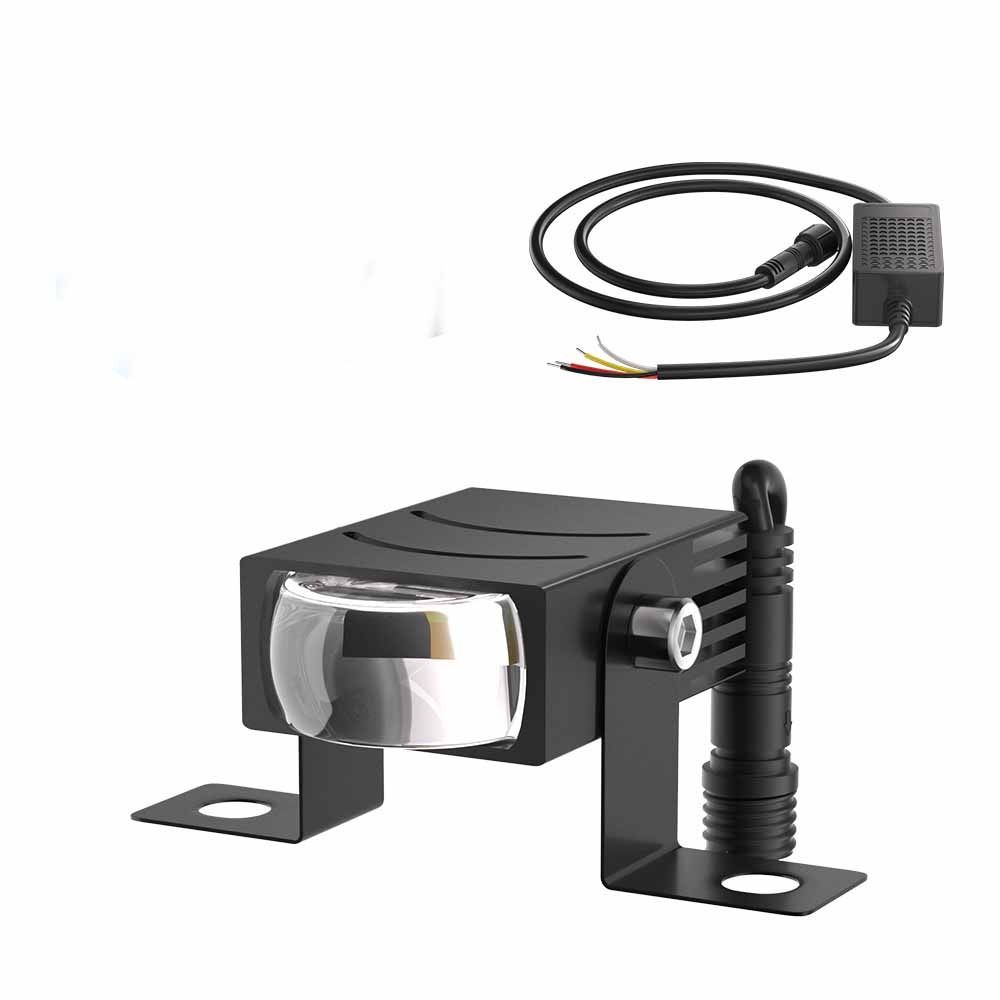 Two-Color Motorcycle Spotlight Waterproof Automotive Headlamps  Motorcycle Work