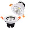 LED Downlight Dimmable Lamp iling  3w 5w 7W 12w 15w 20w  30w 40w Cob Led Spot 220V/110V iling Ressed round panel light