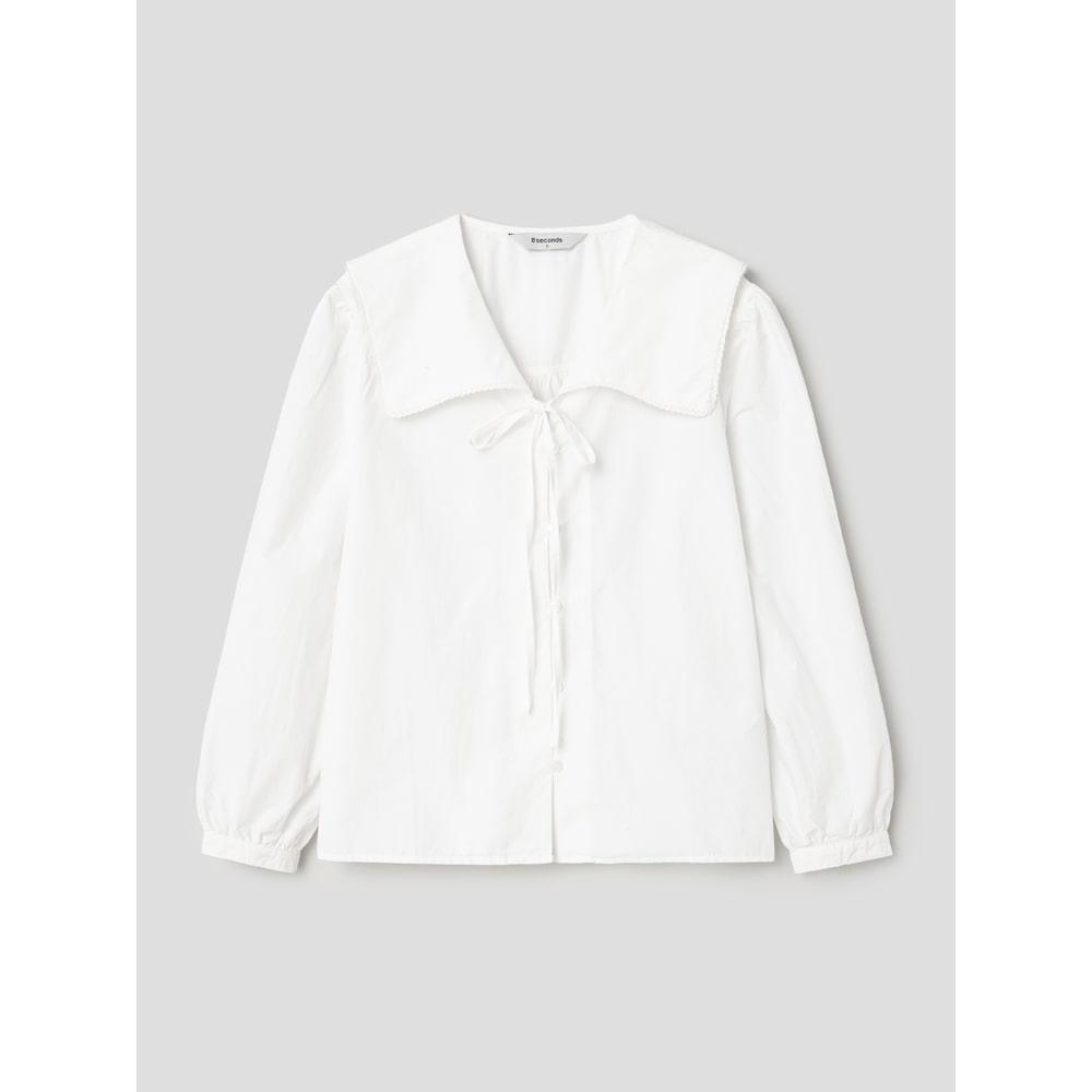 8Seconds Collared White Blouse White White/S