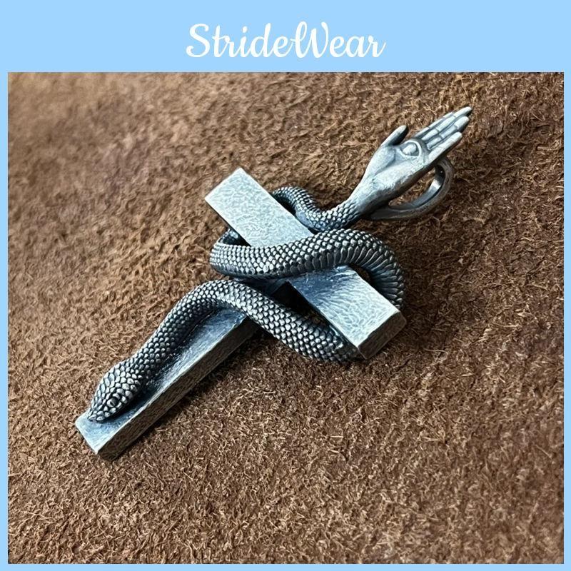 Theme Snake Retro Necklace Alloy Material Trendy Youth Gift Teens Decoration