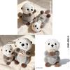 Water Bear Plush Toy With Magnetic Sucker For Kids Gift And Comfort