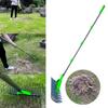 Cleaning Dead Grass Rake Gardening Grass Cleaner Rake Easy To Assemble Garden Soil Rake Lawn Grass Rake Garden Tool For Weeding